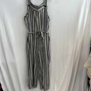 Striped Overalls/Jumpsuit